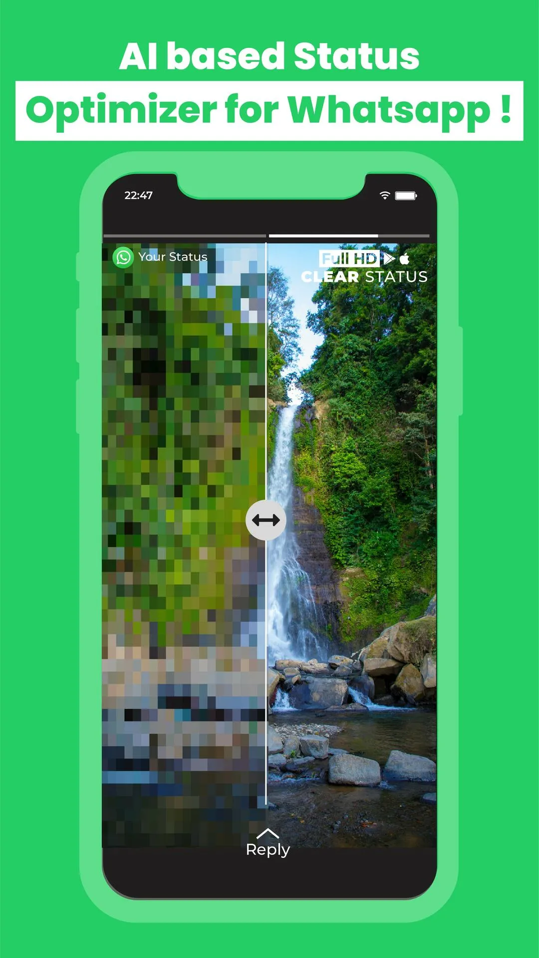 Clear Status - No Blur Status | Indus Appstore | Screenshot