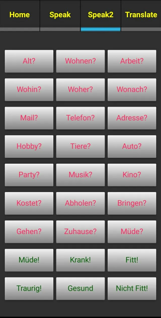 TTS Sprechen Deutsch 5" - 10" | Indus Appstore | Screenshot