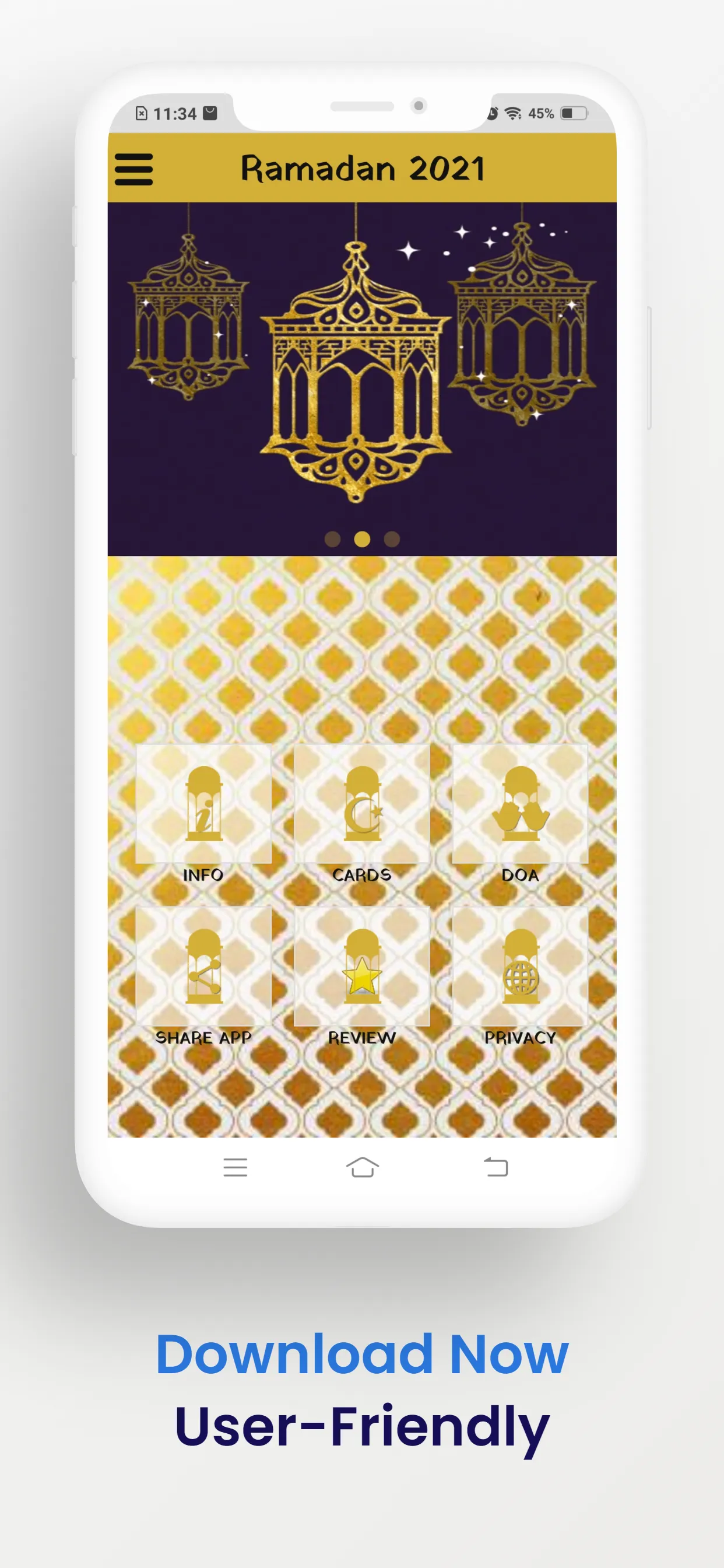 Greeting Cards : Salam Ramadan | Indus Appstore | Screenshot