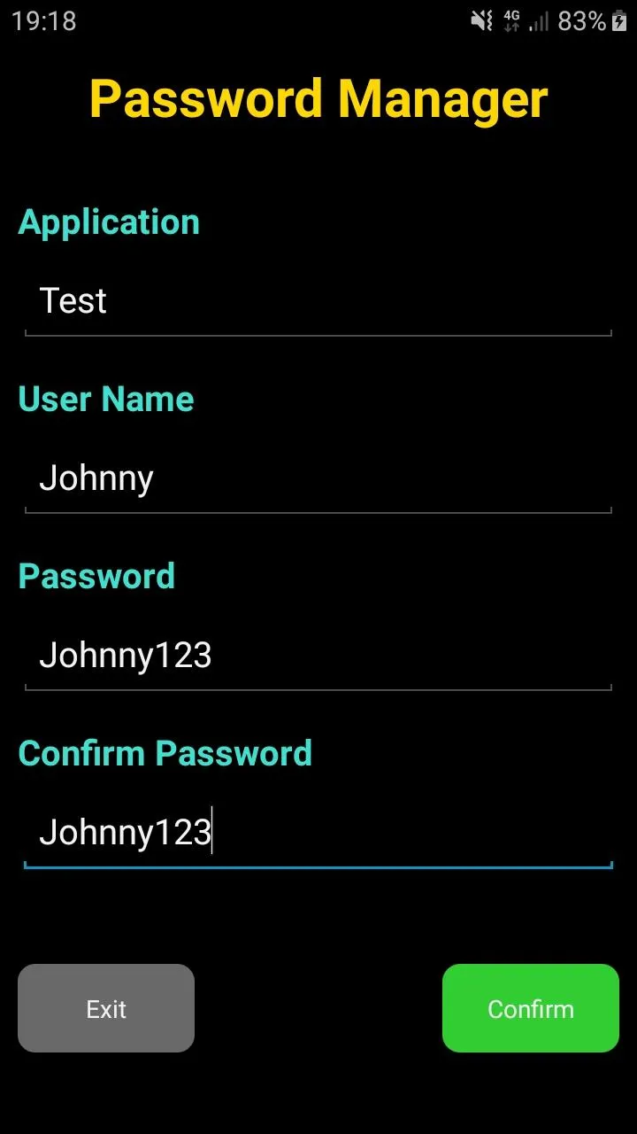 My Password Manager | Indus Appstore | Screenshot