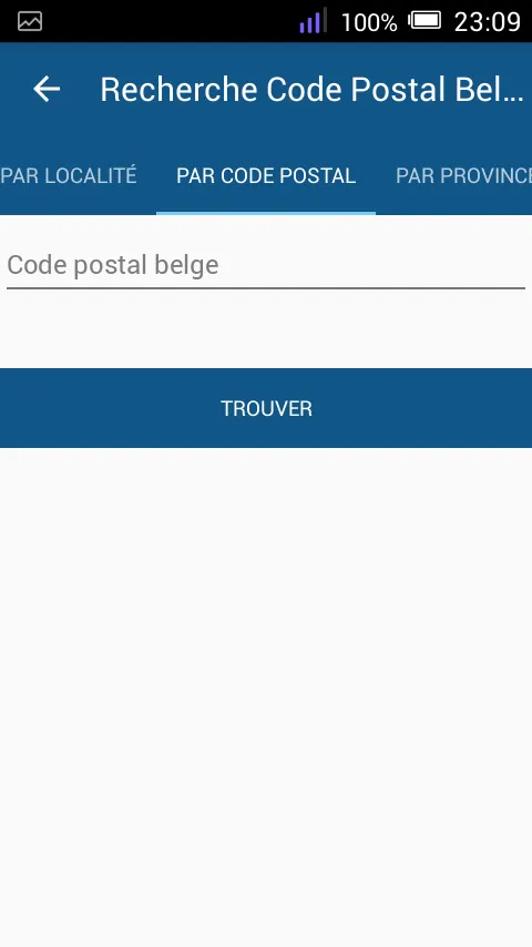 Code Postal Belge | Indus Appstore | Screenshot