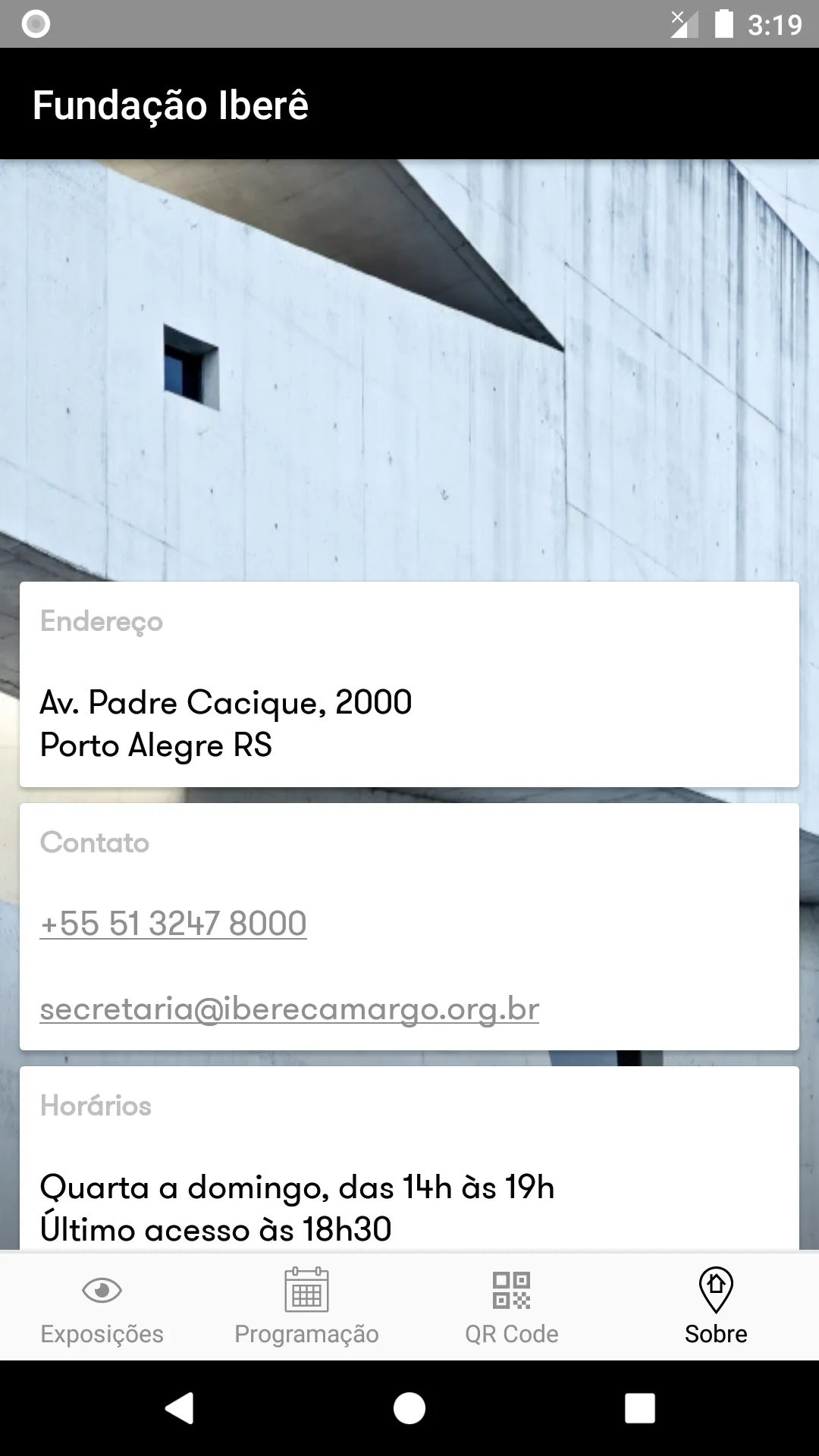 Fundação Iberê | Indus Appstore | Screenshot