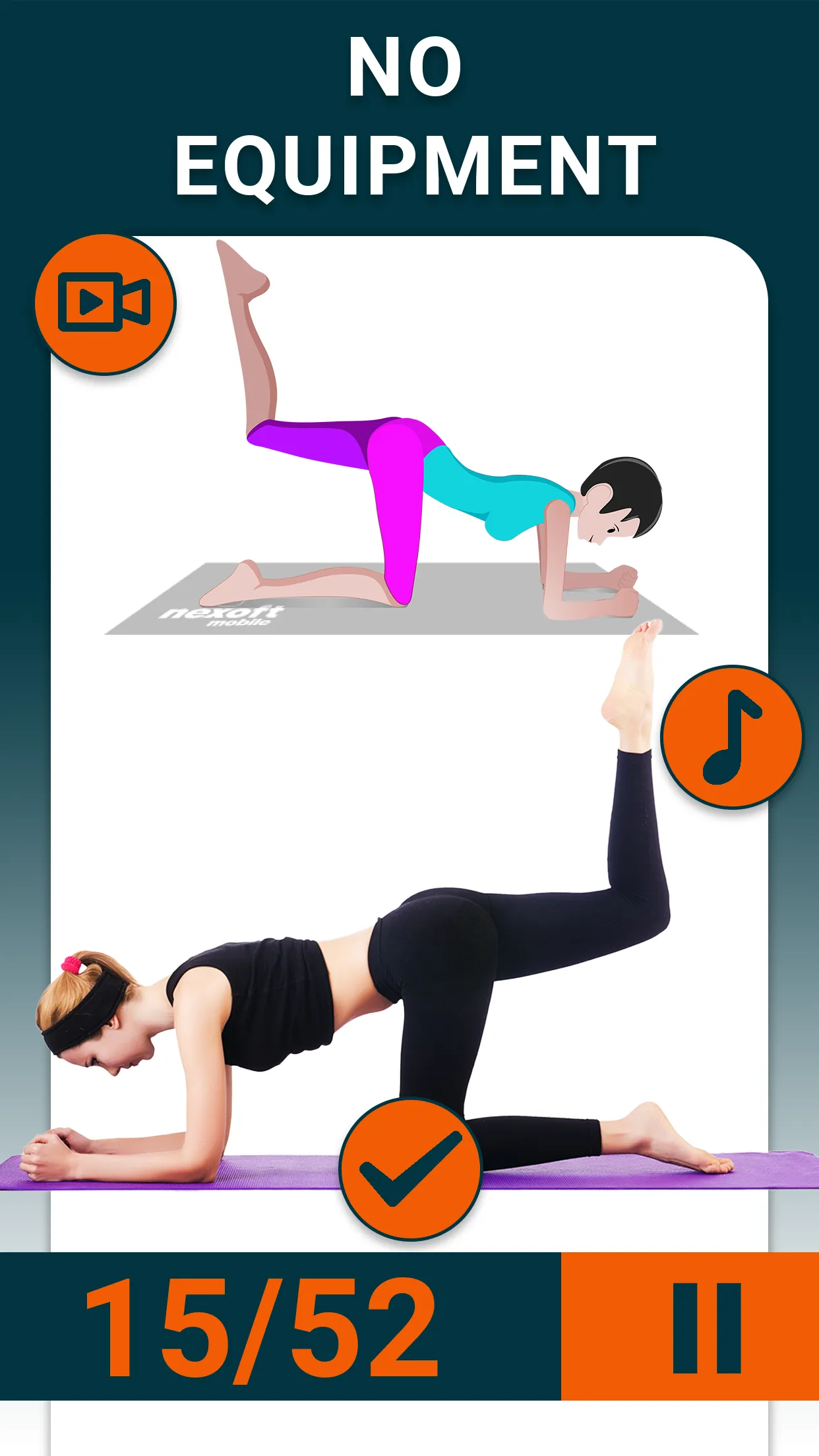 Leg Workouts for Women at Home | Indus Appstore | Screenshot