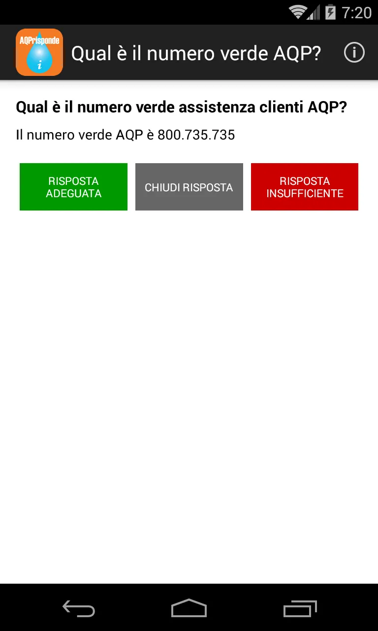 AQP Risponde | Indus Appstore | Screenshot