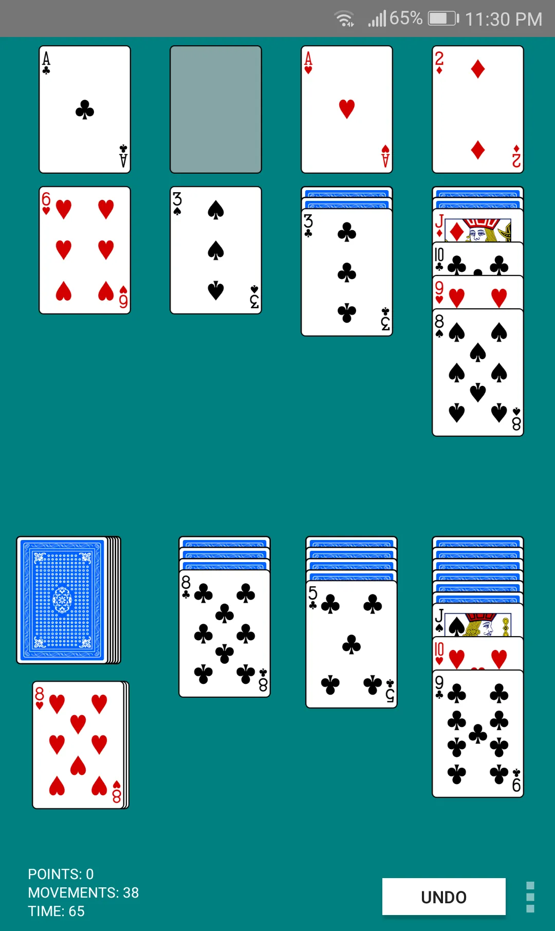 Solitaire | Indus Appstore | Screenshot