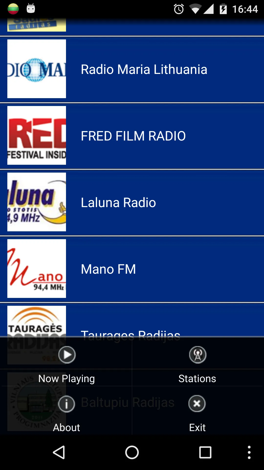 Radio Lithuania | Indus Appstore | Screenshot