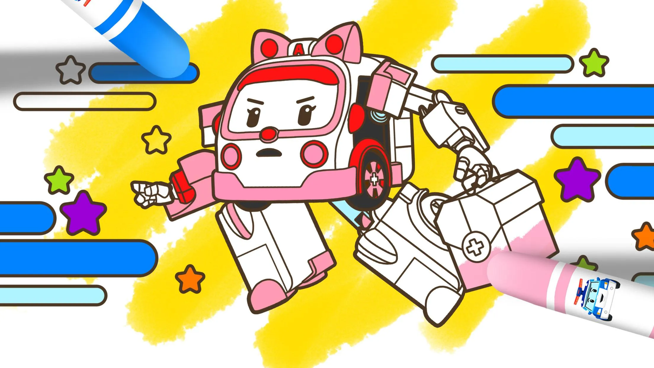 Robocar Poli SketchBook - Kids | Indus Appstore | Screenshot