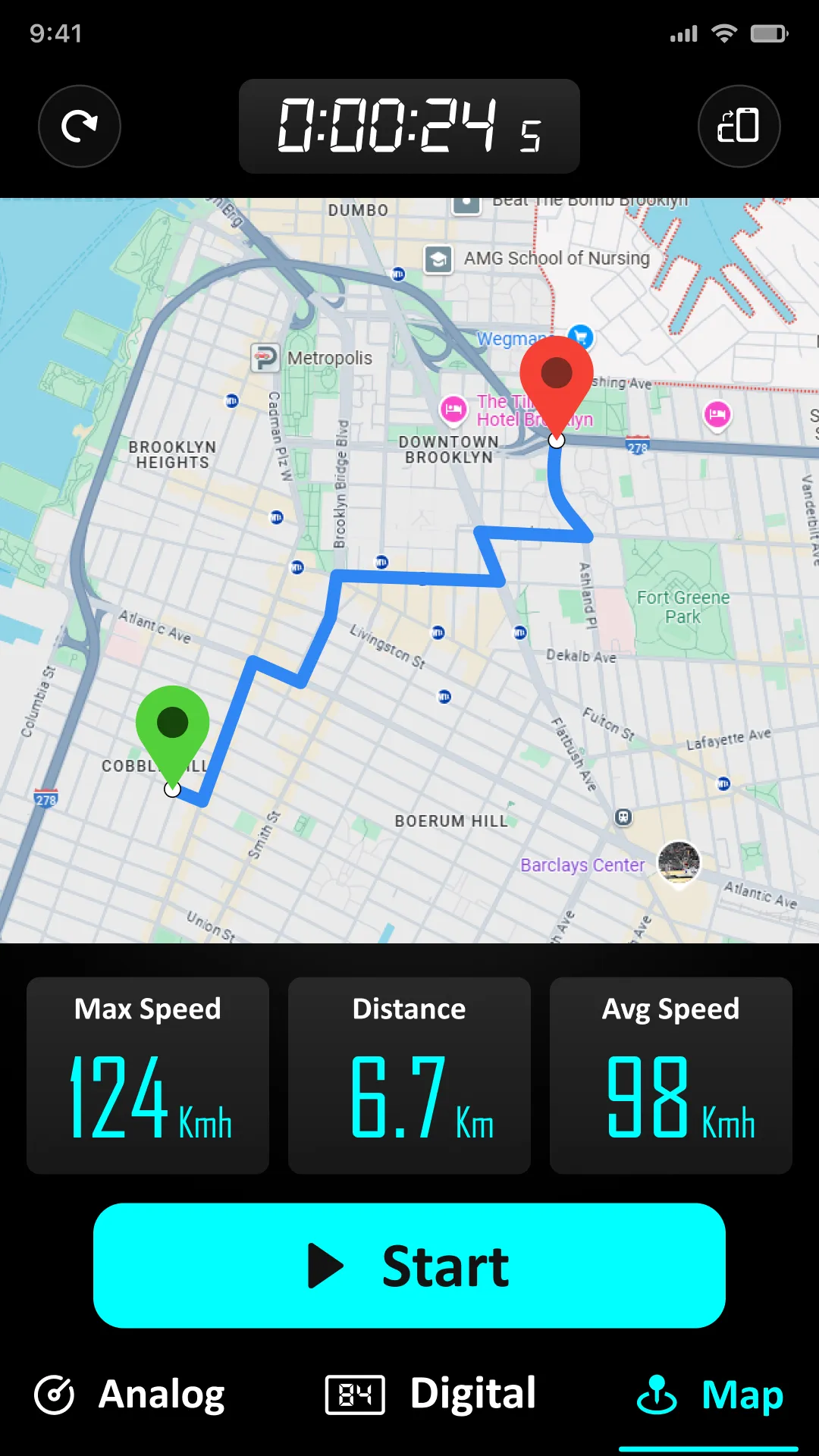 GPS Speedometer - Odometer App | Indus Appstore | Screenshot