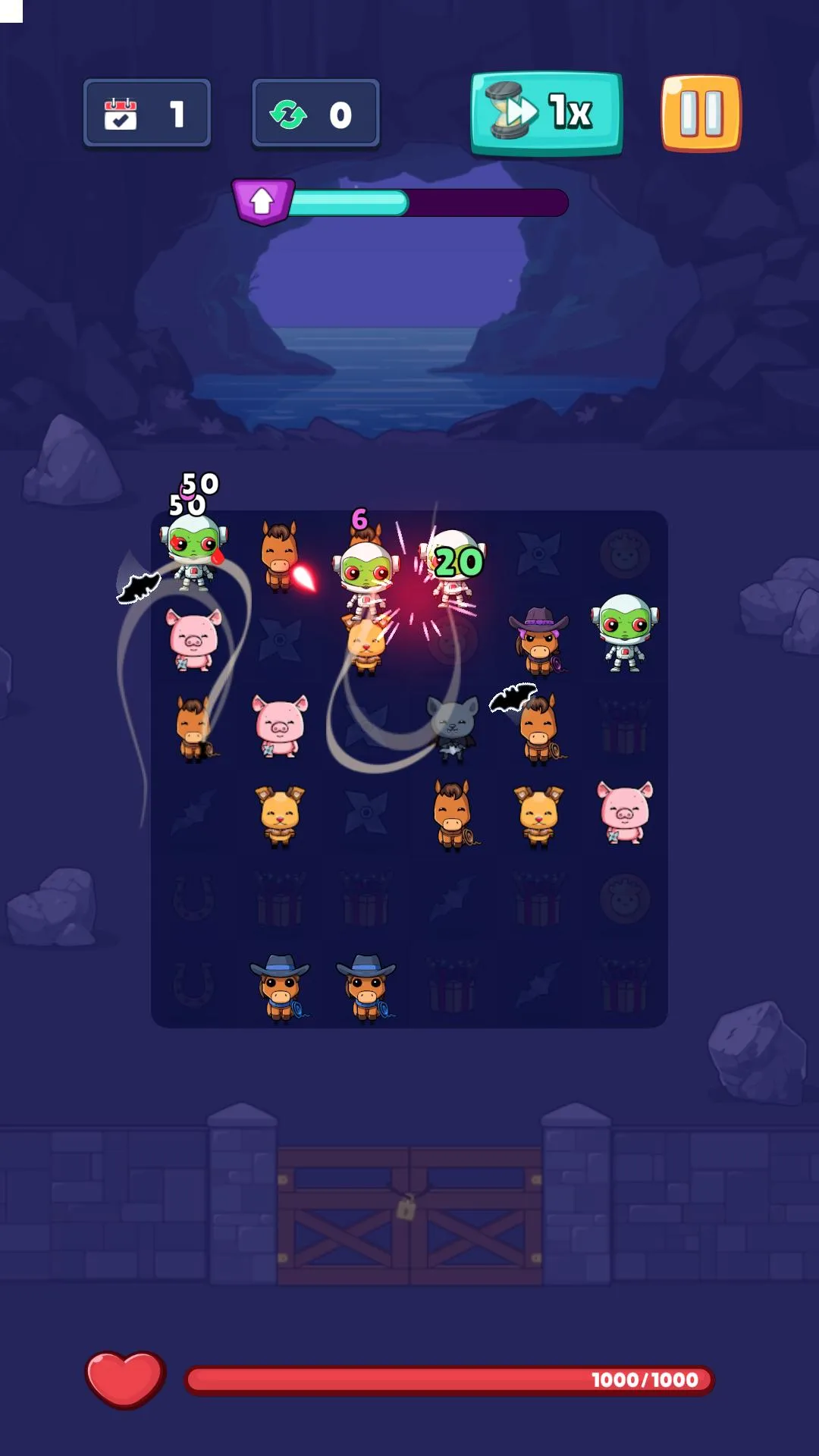 Farm vs Aliens - Merge TD | Indus Appstore | Screenshot