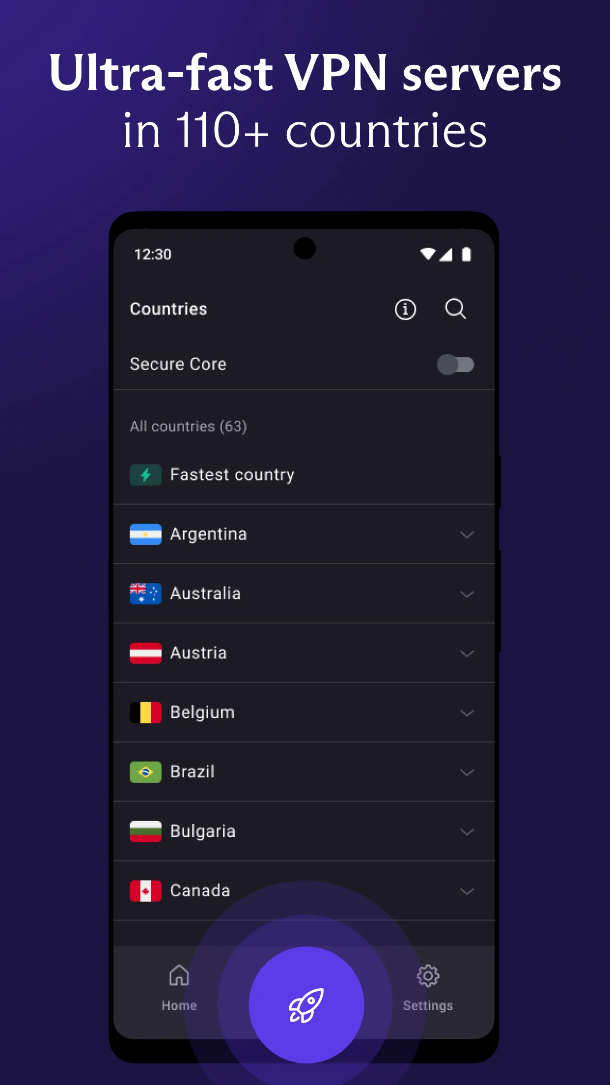 VPN Proton: Fast & Secure VPN | Indus Appstore | Screenshot