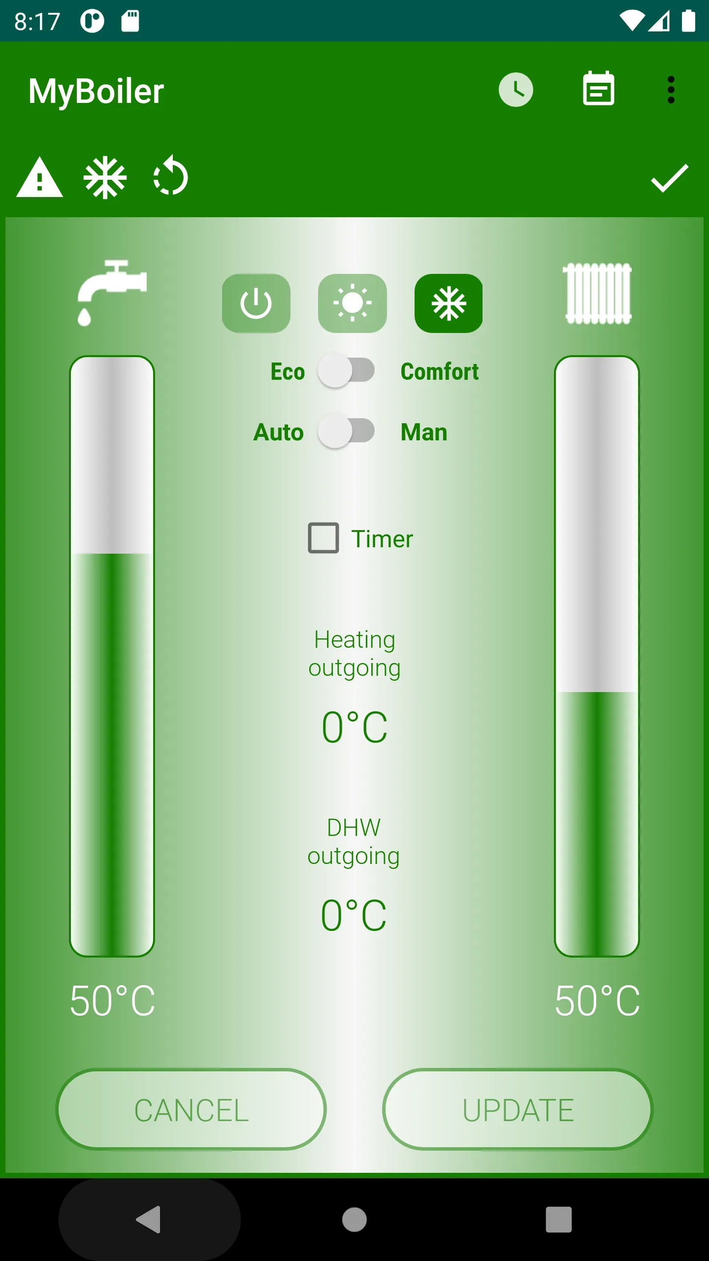 MyBoiler | Indus Appstore | Screenshot