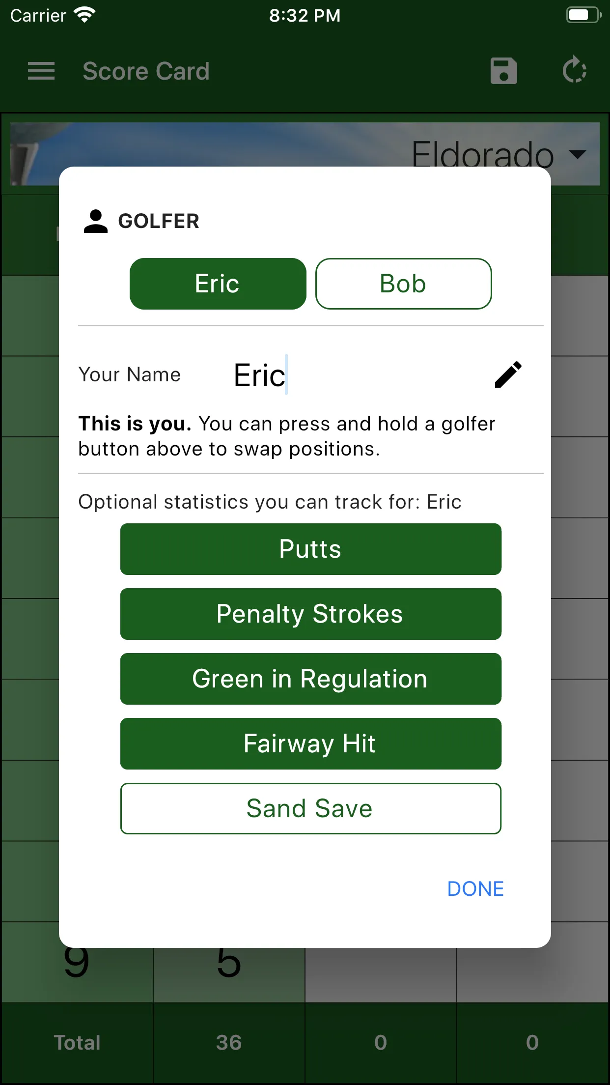 EasyScore Golf Scorecard | Indus Appstore | Screenshot