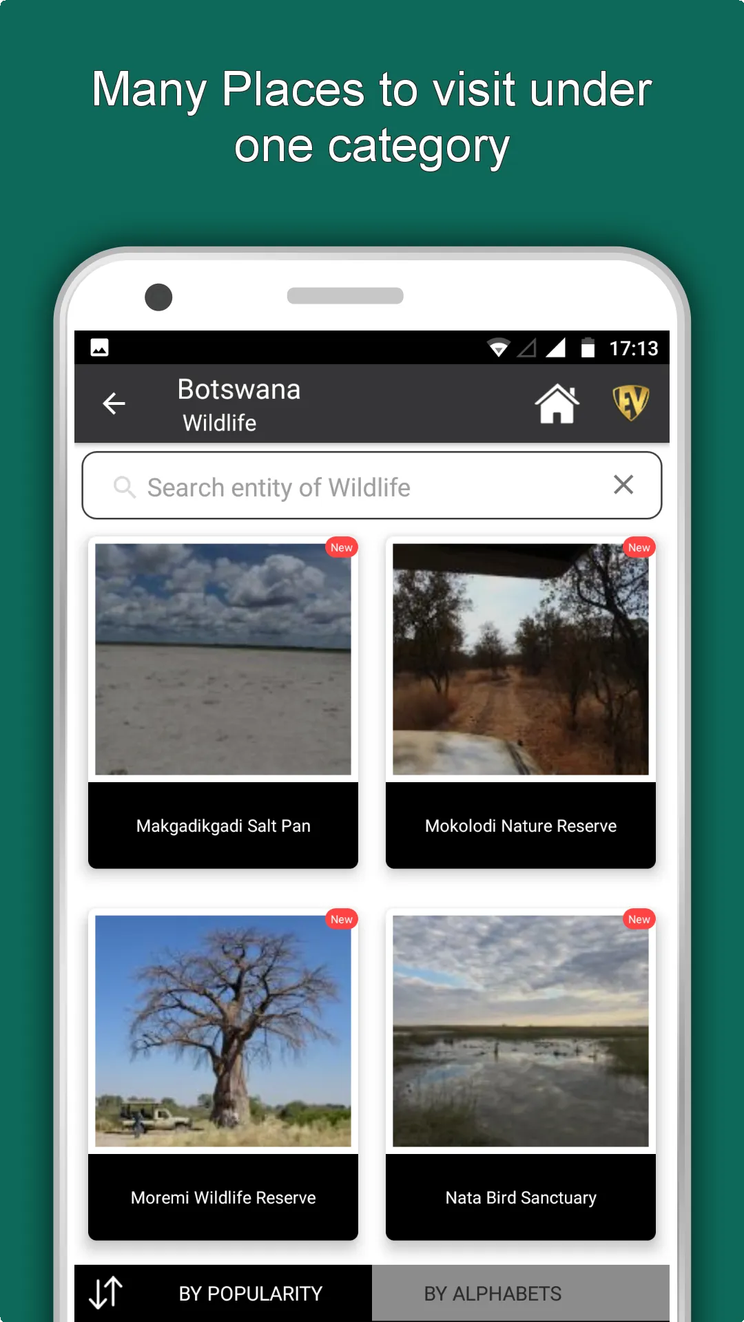 Botswana Travel & Explore, Off | Indus Appstore | Screenshot