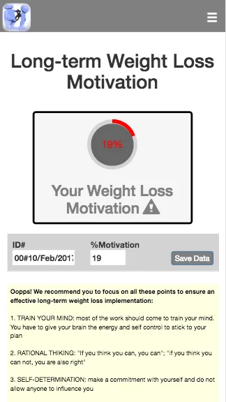 Weight Loss Motivator | Indus Appstore | Screenshot