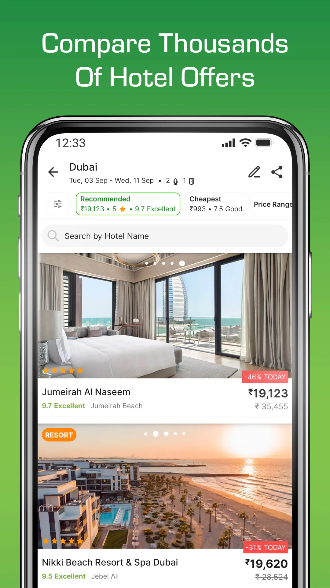 Wego - Flights, Hotels, Trains | Indus Appstore | Screenshot