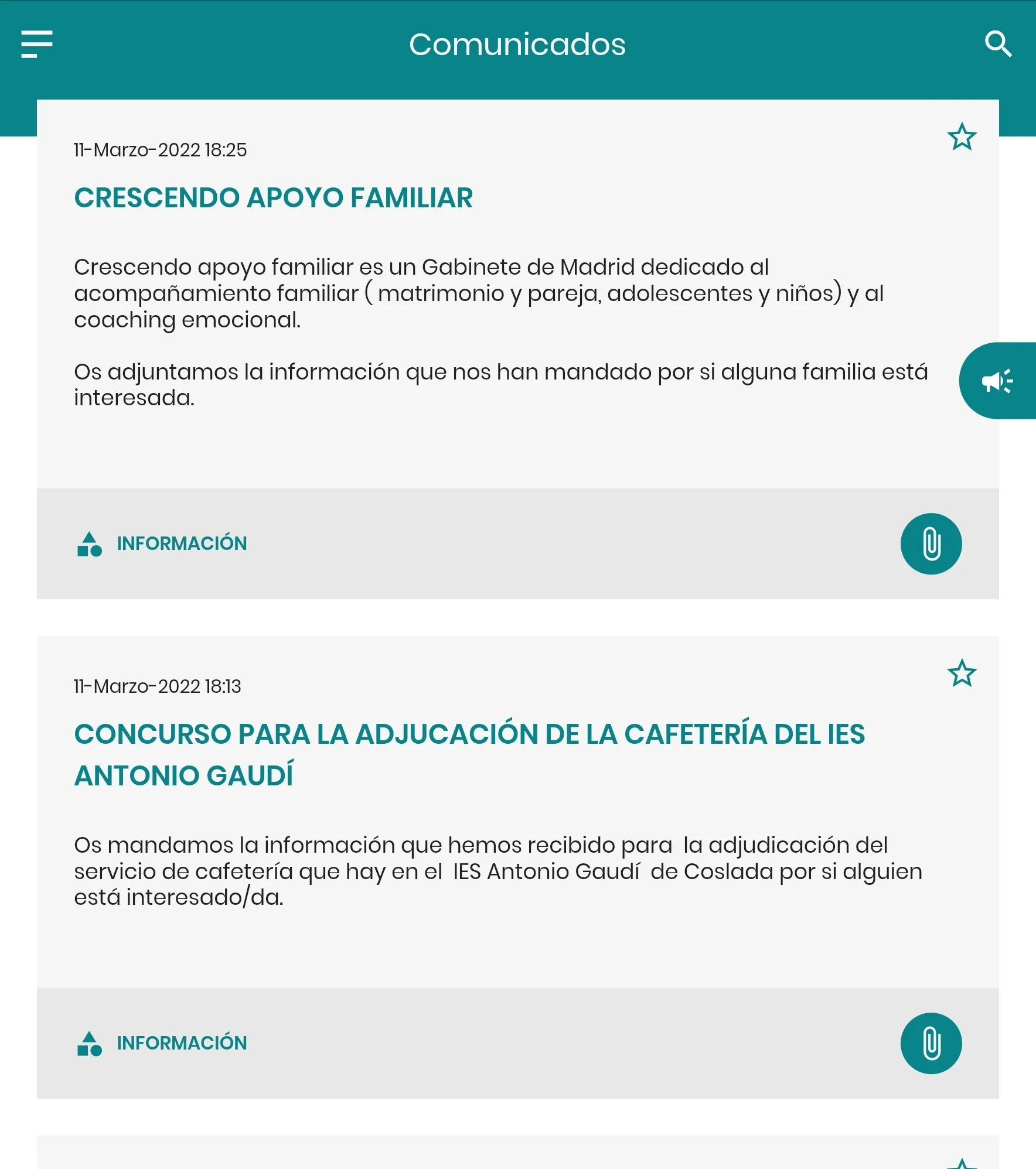 AMPA CEIP Gonzalo de Berceo | Indus Appstore | Screenshot