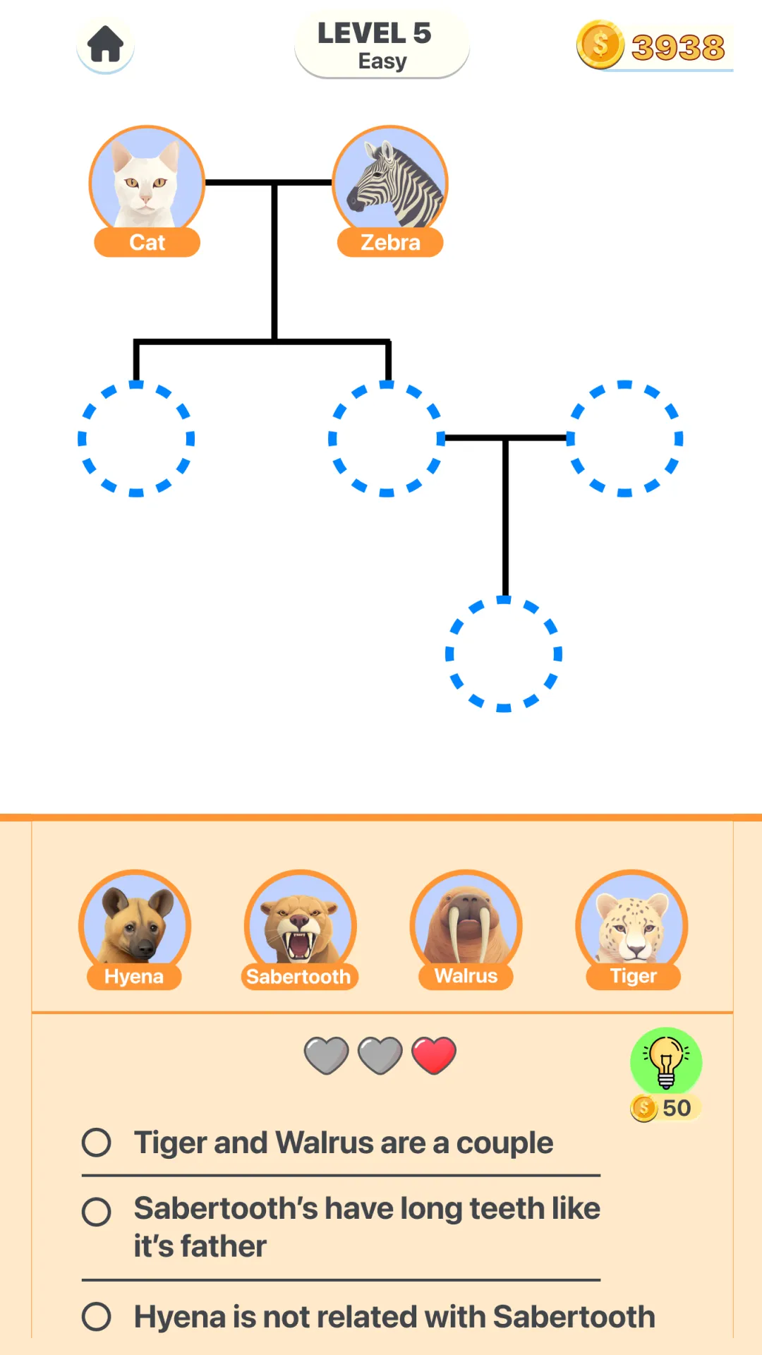 Animal Tree - Logic Puzzles! | Indus Appstore | Screenshot