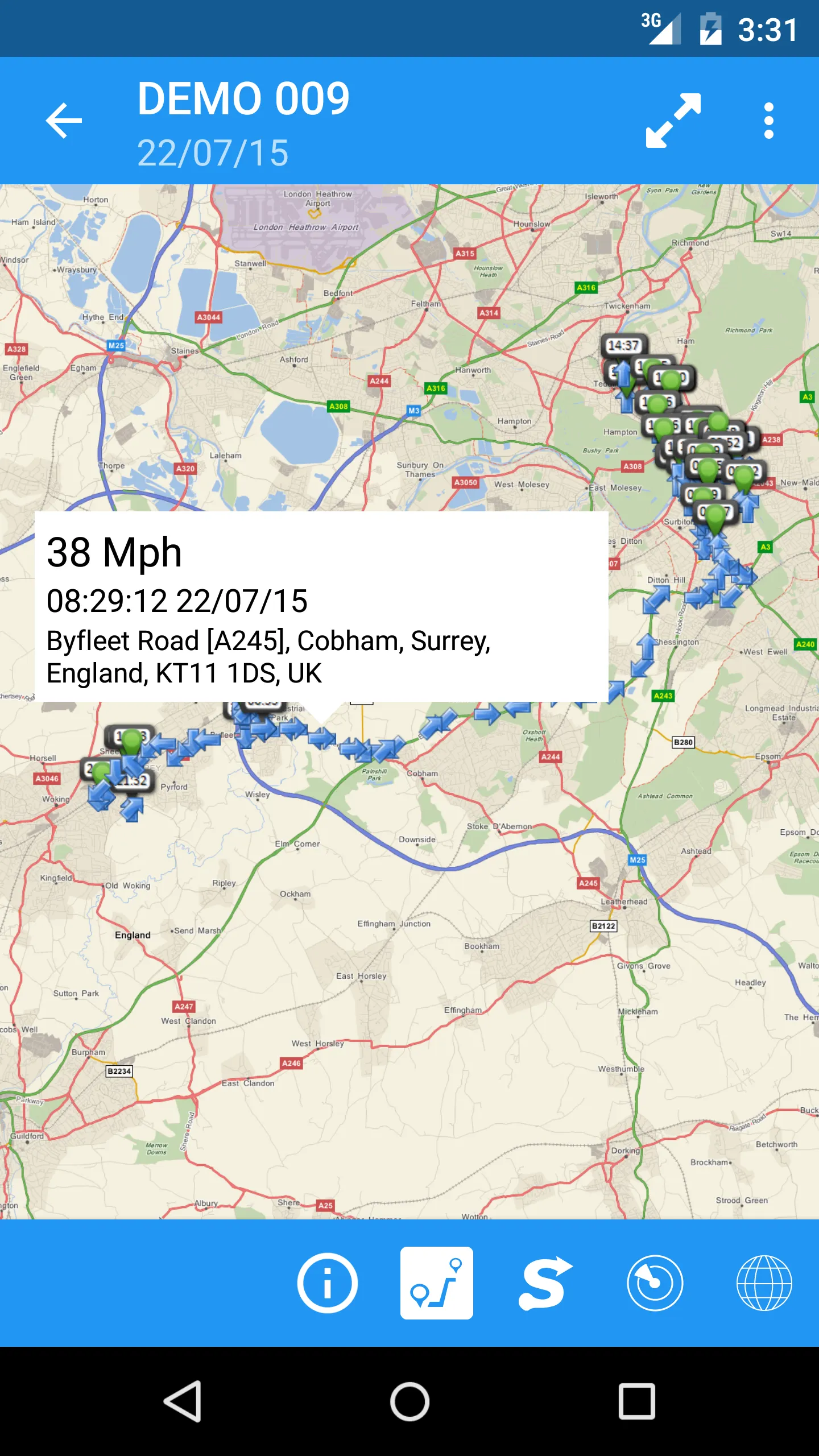 routeMASTER | Indus Appstore | Screenshot