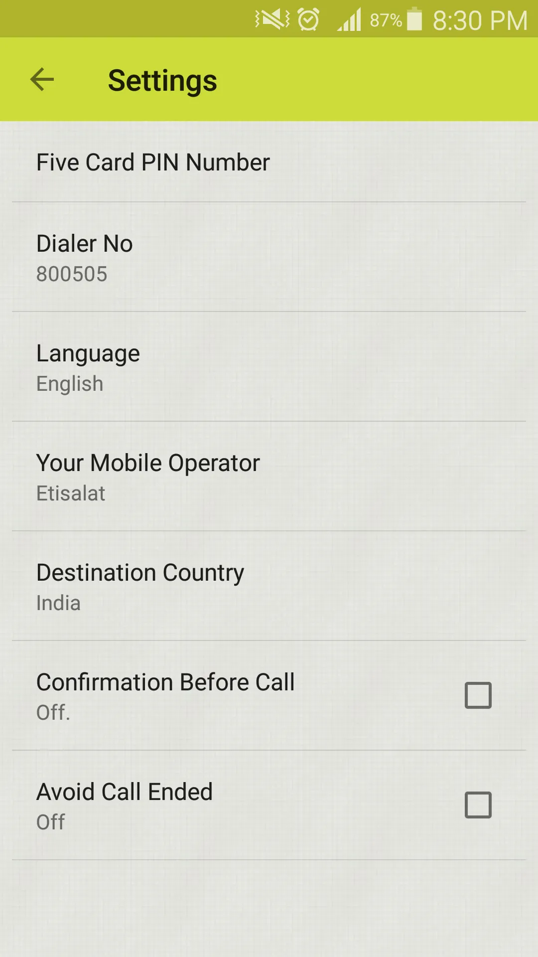 Five Card Dialer | Indus Appstore | Screenshot