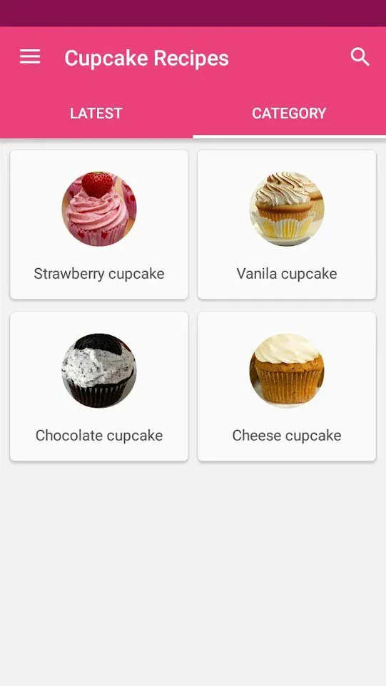 Cupcakes Recipes ! | Indus Appstore | Screenshot