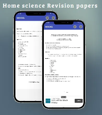 Homescience: Revision papers | Indus Appstore | Screenshot