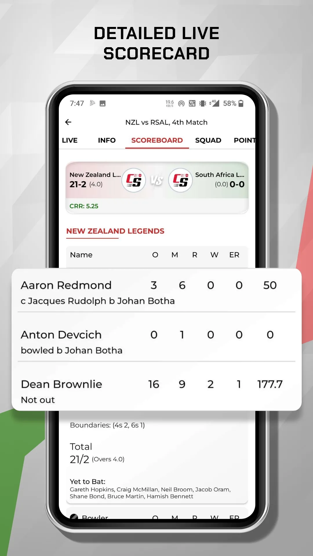 CricSmart - Cricket Live Line | Indus Appstore | Screenshot