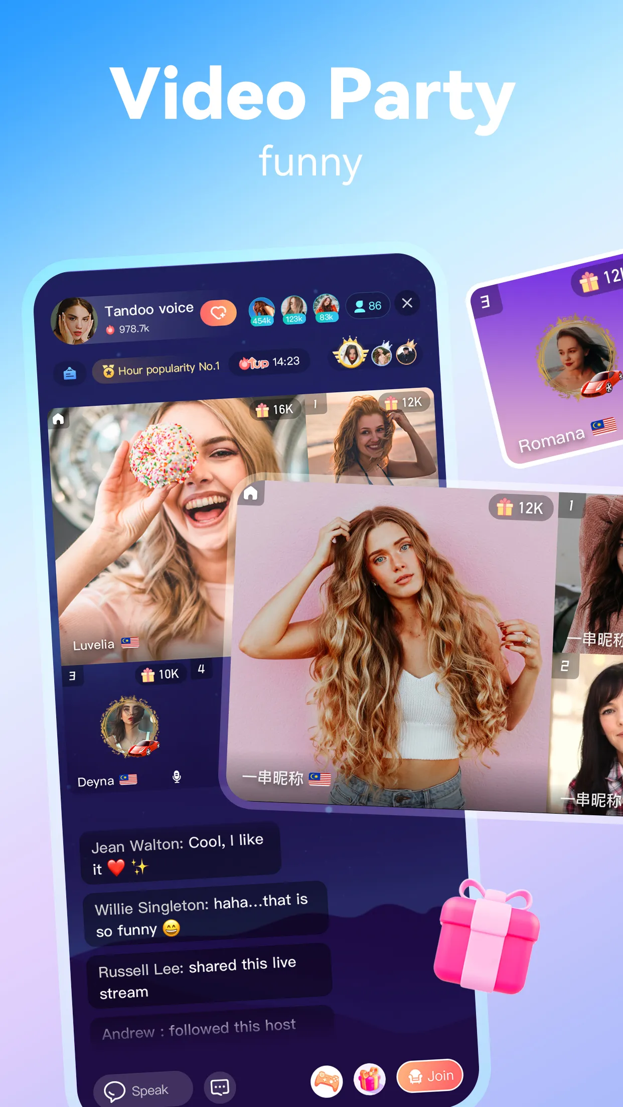 Tandoo-Live video chat, meet | Indus Appstore | Screenshot