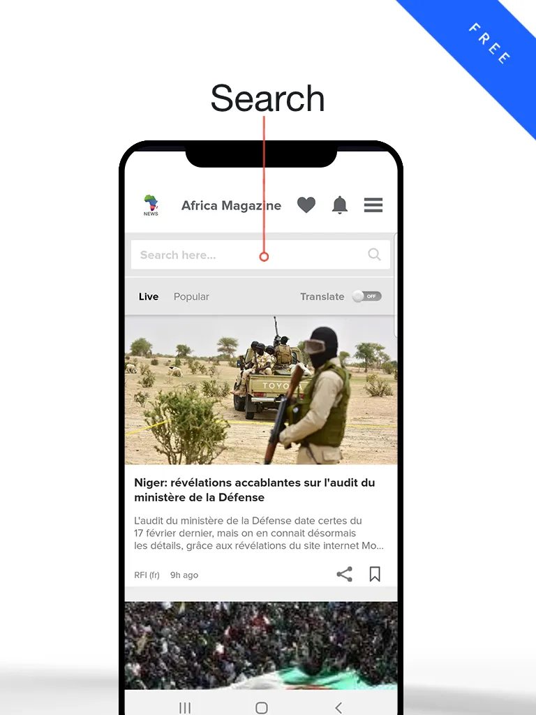 Africa News | Africa Daily | Indus Appstore | Screenshot