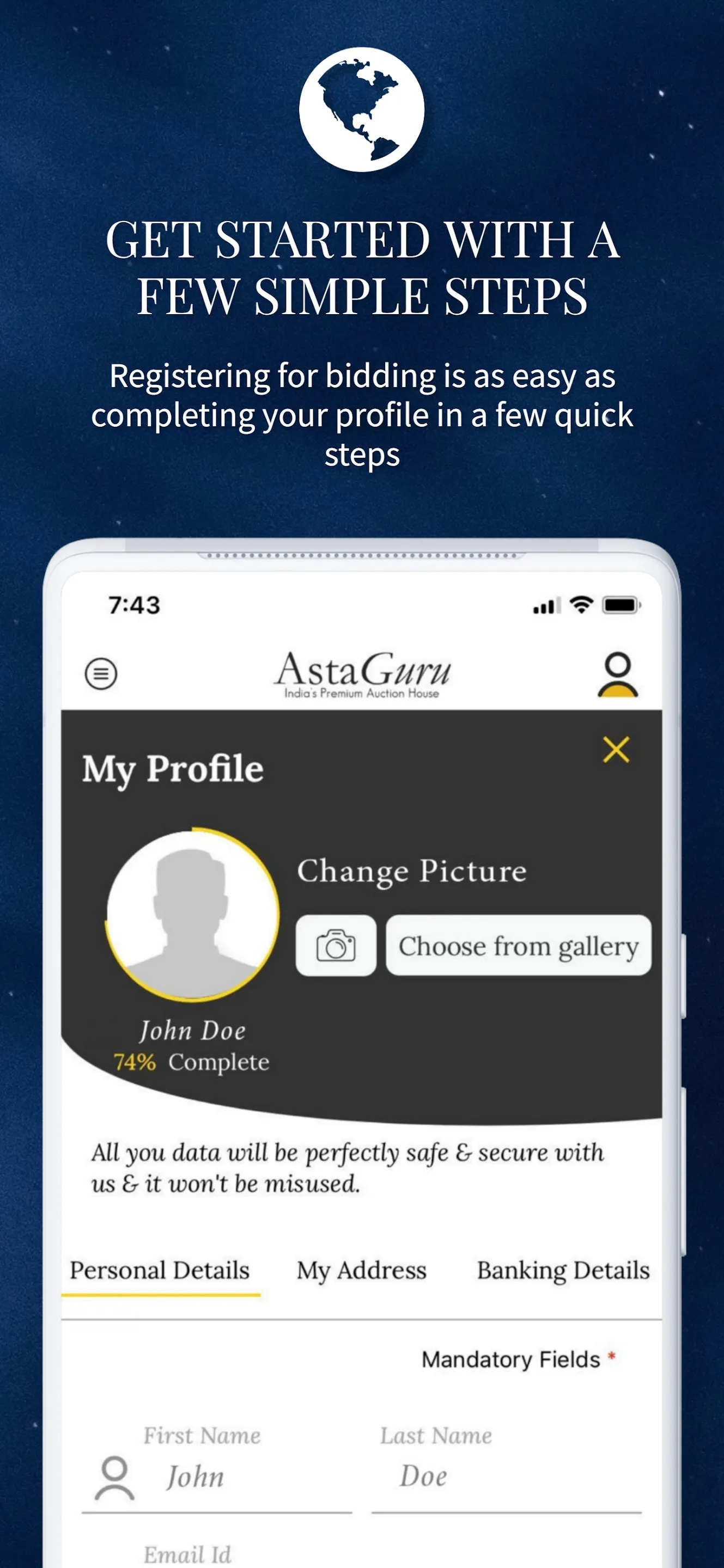 AstaGuru | Indus Appstore | Screenshot