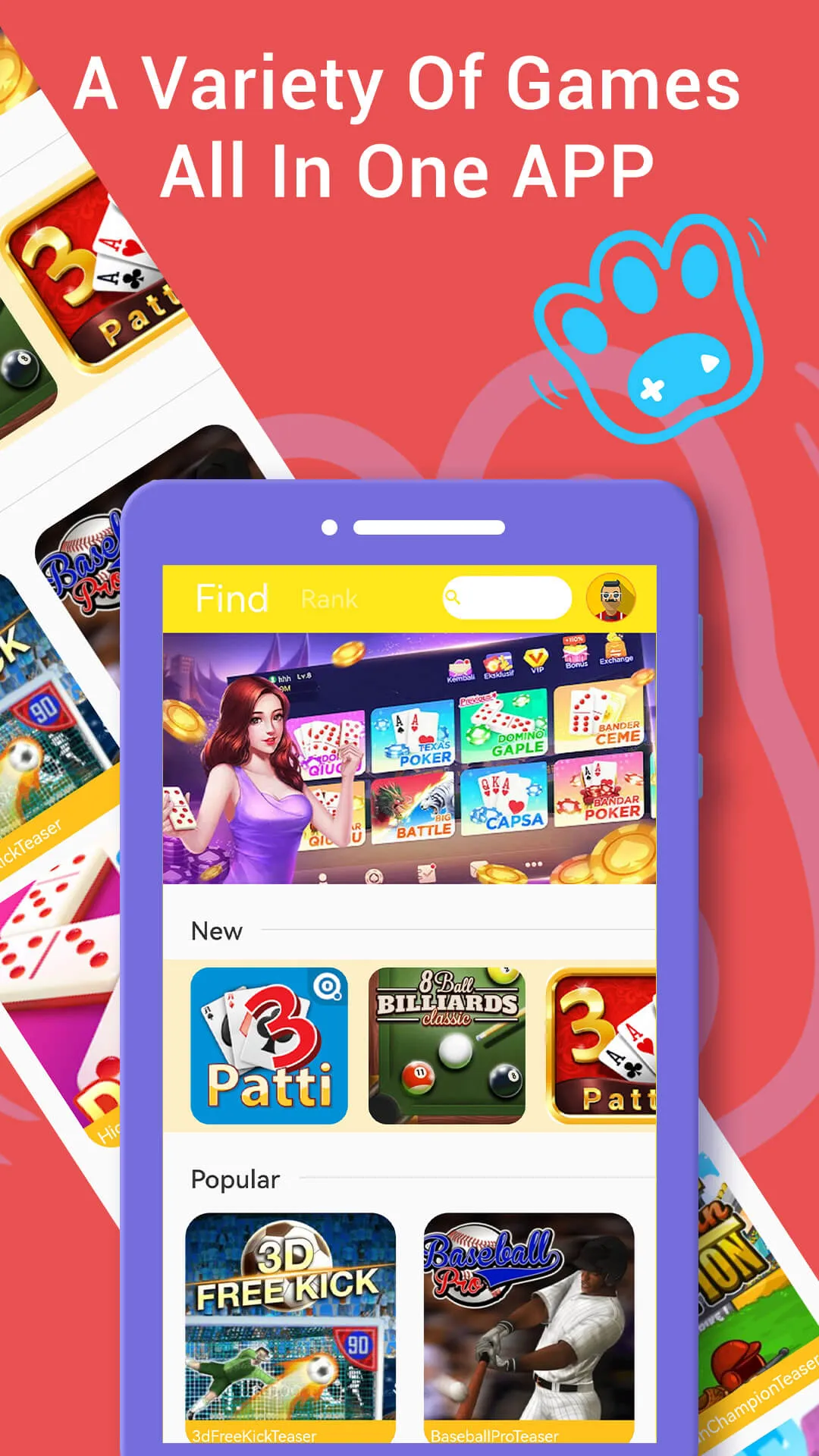 HoYo:Play Game Ludo,Rummy,Domi | Indus Appstore | Screenshot