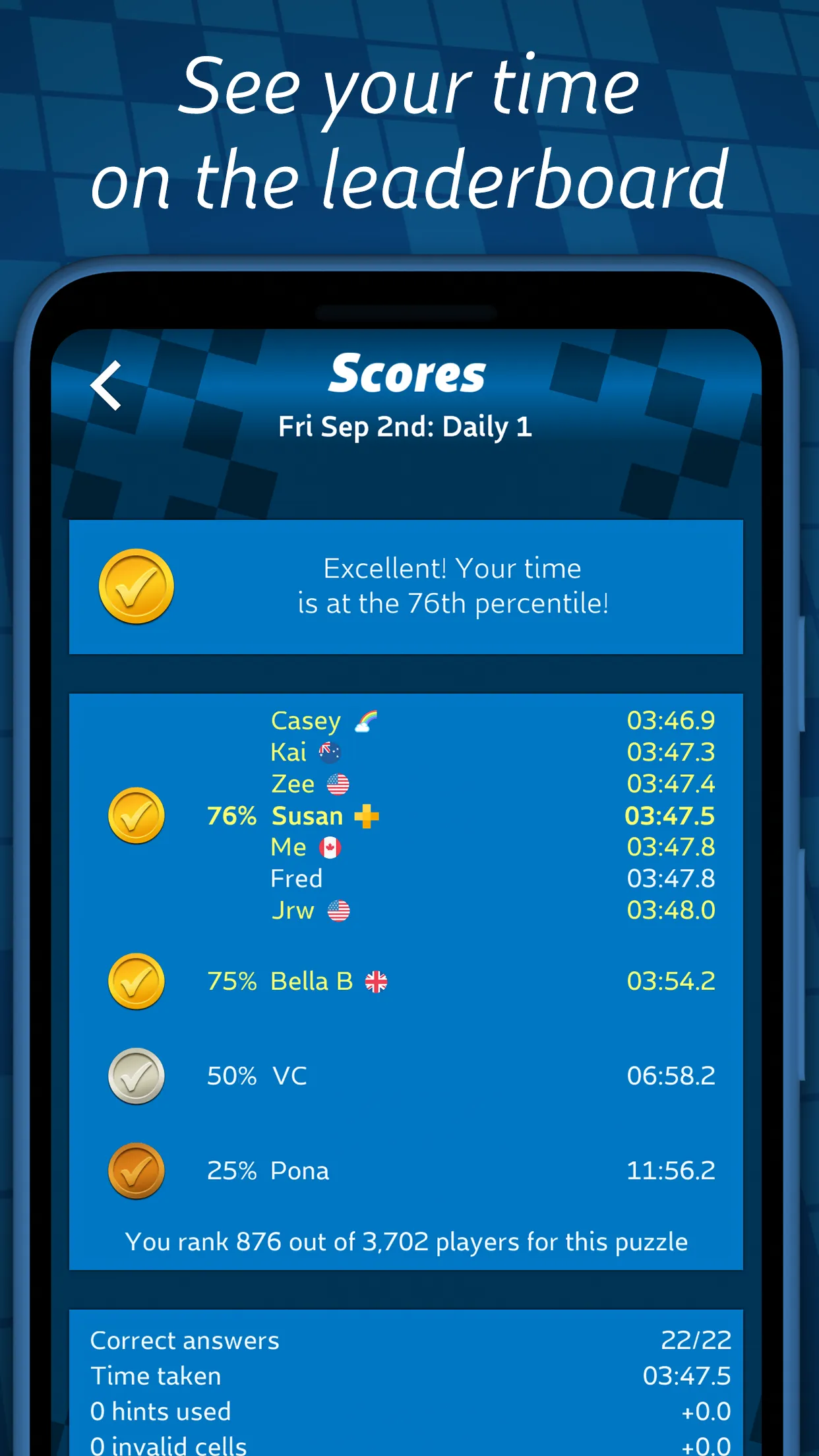 Astraware Crosswords | Indus Appstore | Screenshot