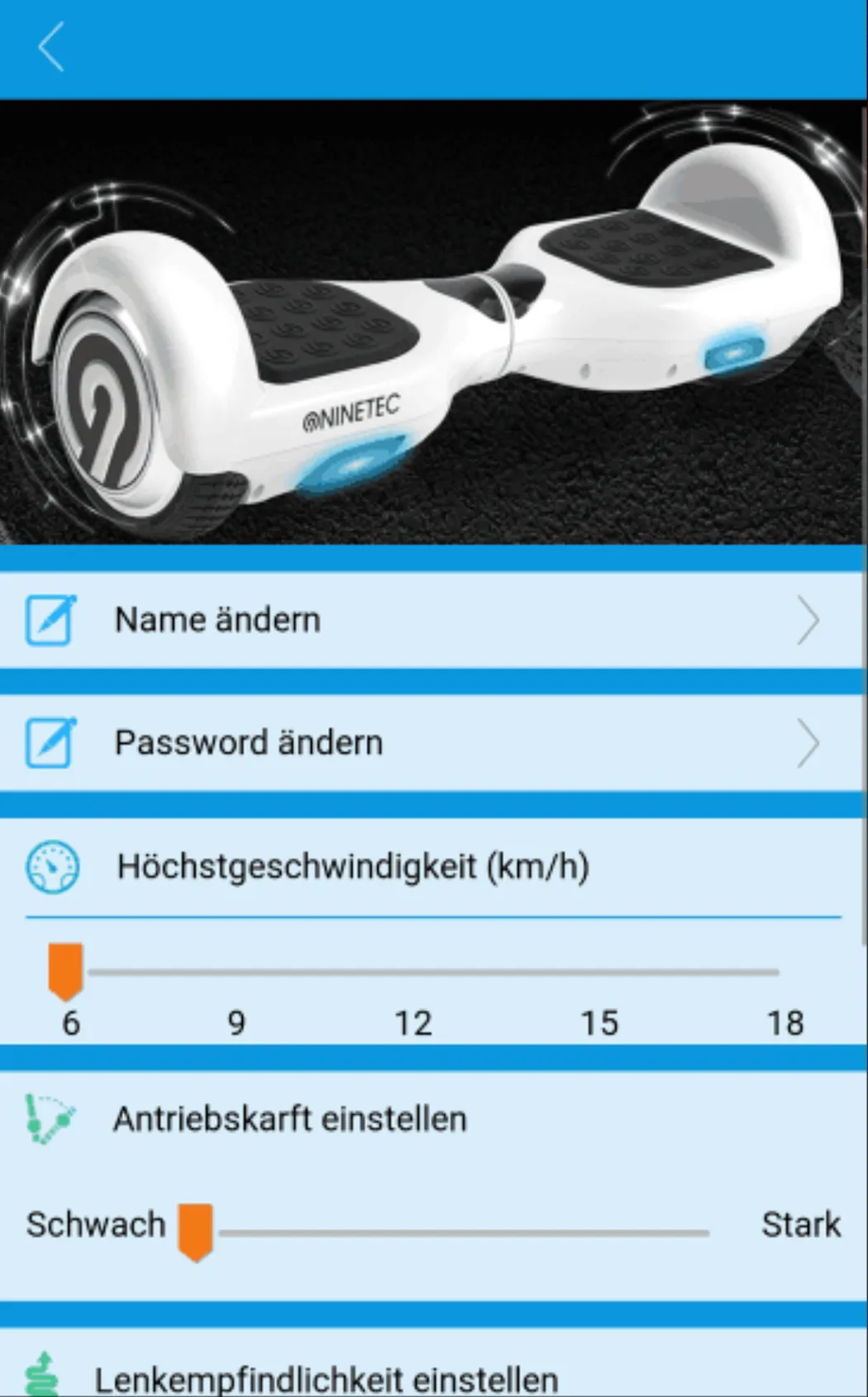 Sonic smart hoverboard | Indus Appstore | Screenshot