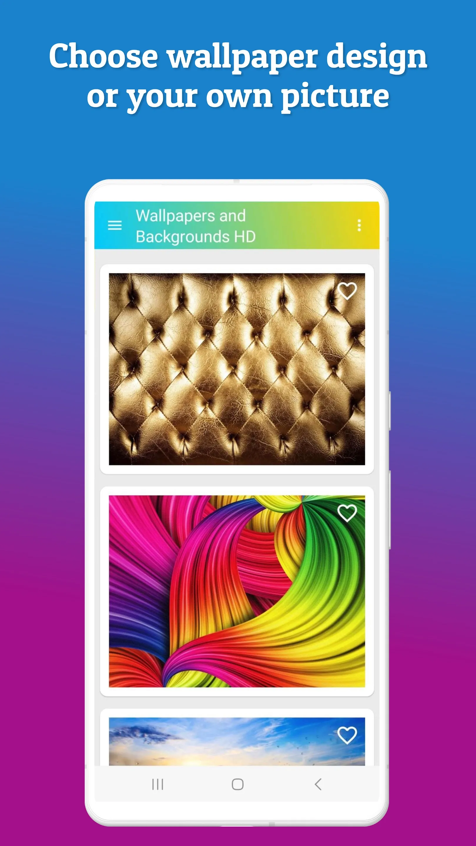 Wallpapers and Backgrounds HD | Indus Appstore | Screenshot