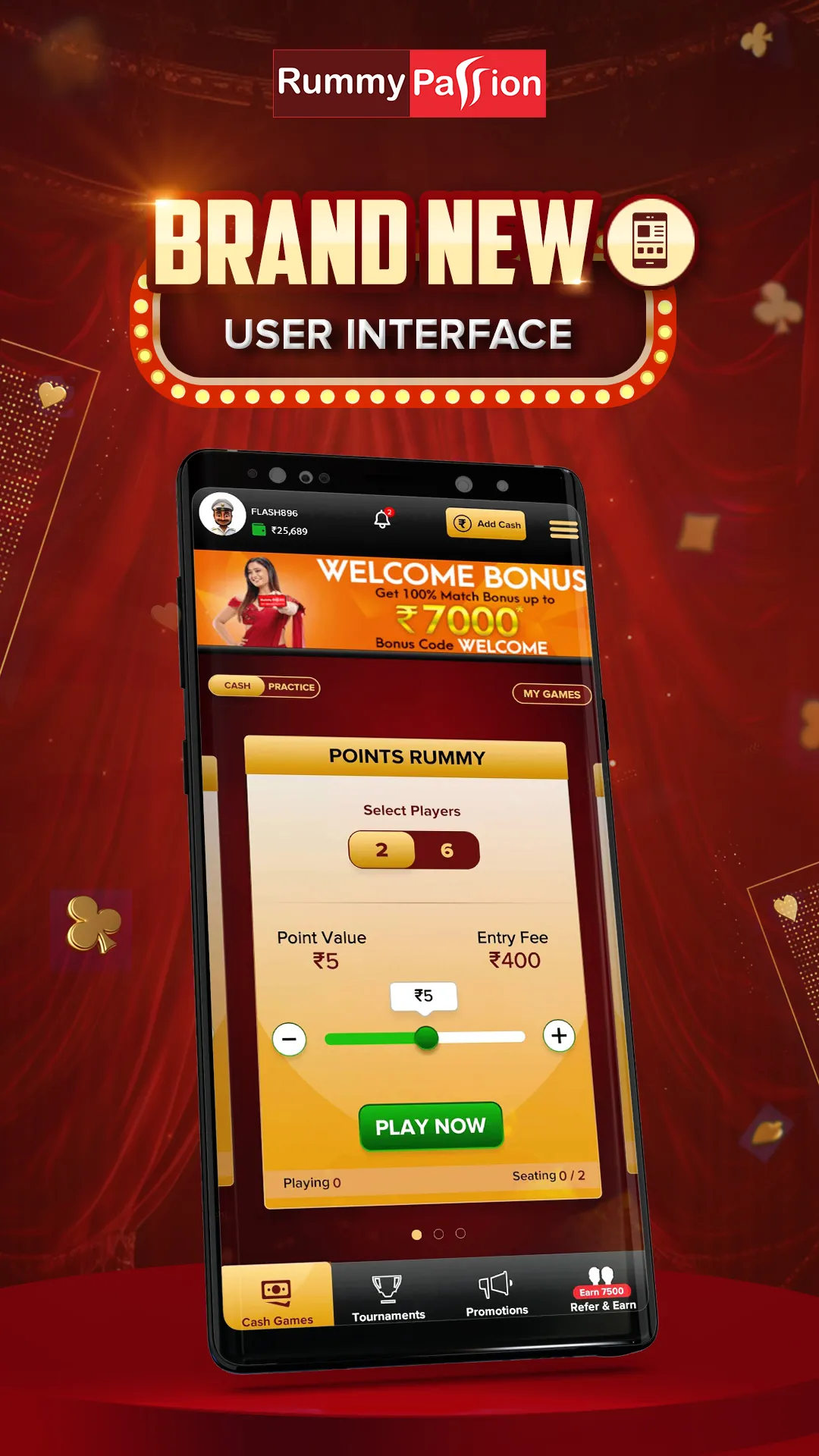 Rummy Passion - Cash Games | Indus Appstore | Screenshot