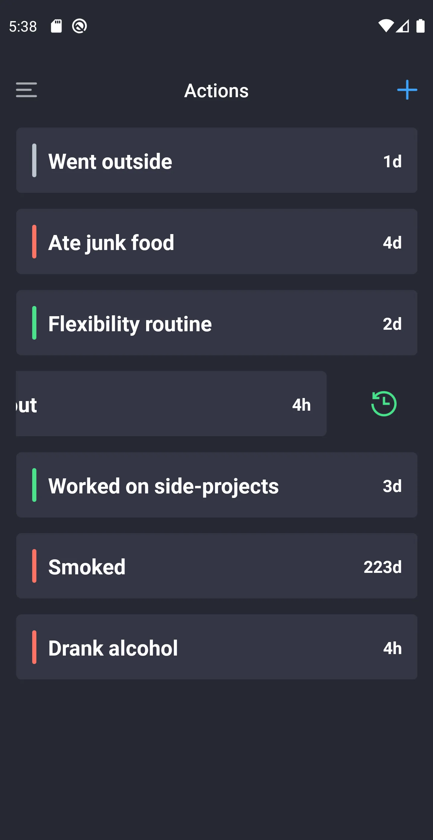 Tracktions: Routines & Habits | Indus Appstore | Screenshot