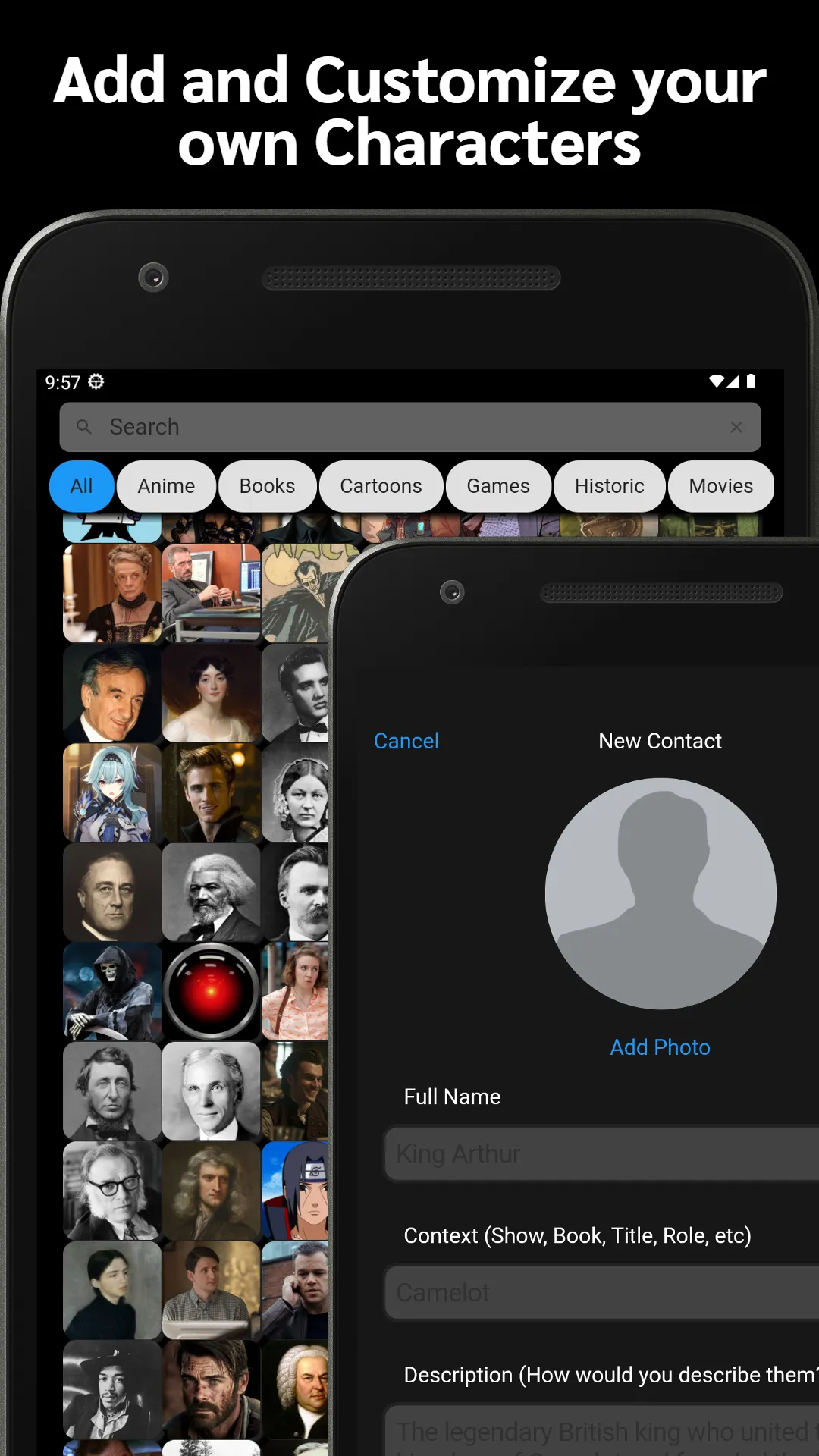 AI Messenger (Character AIs) | Indus Appstore | Screenshot