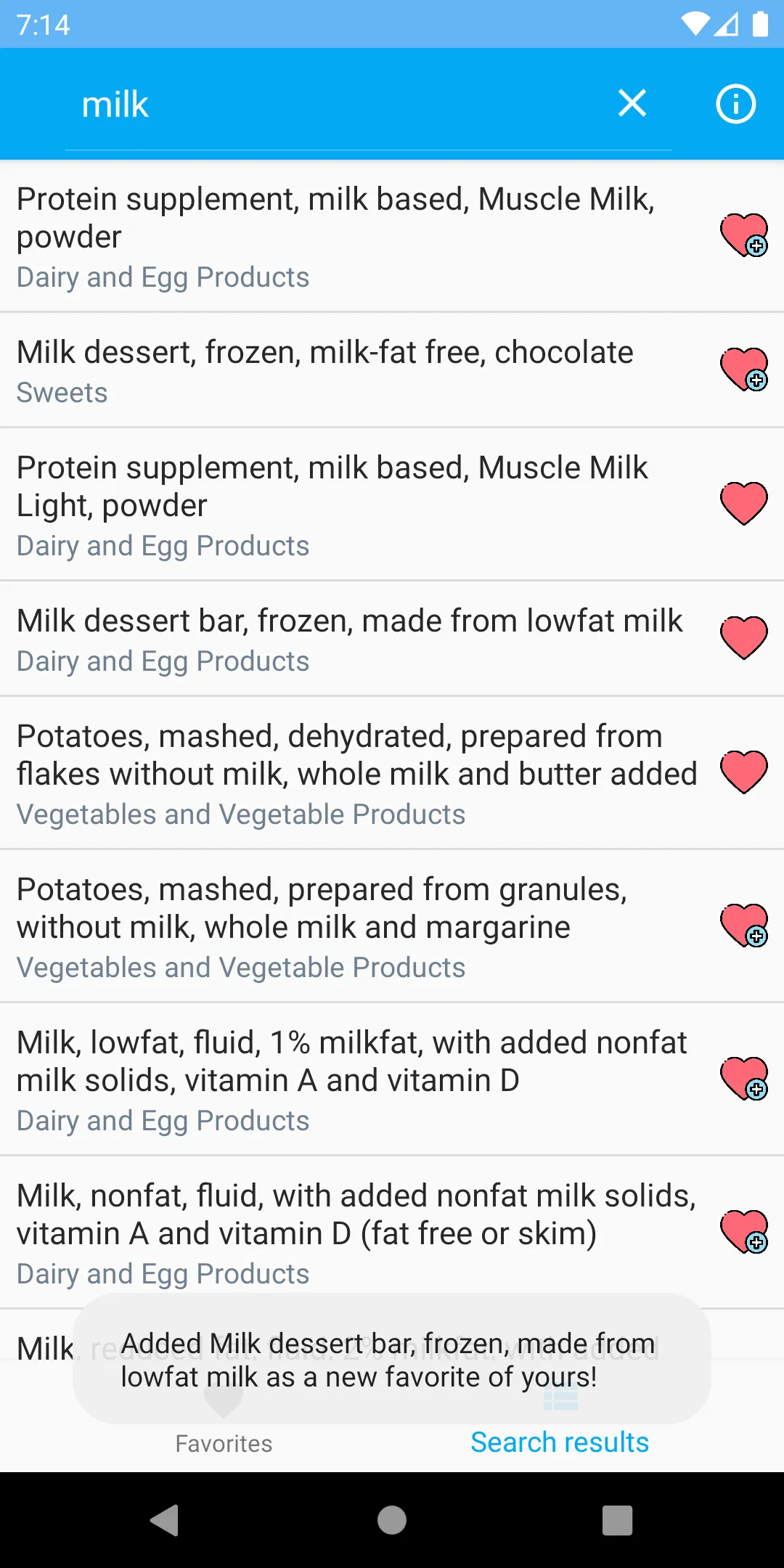 Nutritional Value | Indus Appstore | Screenshot