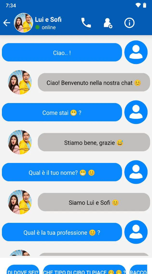 Me contro Te - Lui e Sofi Call | Indus Appstore | Screenshot