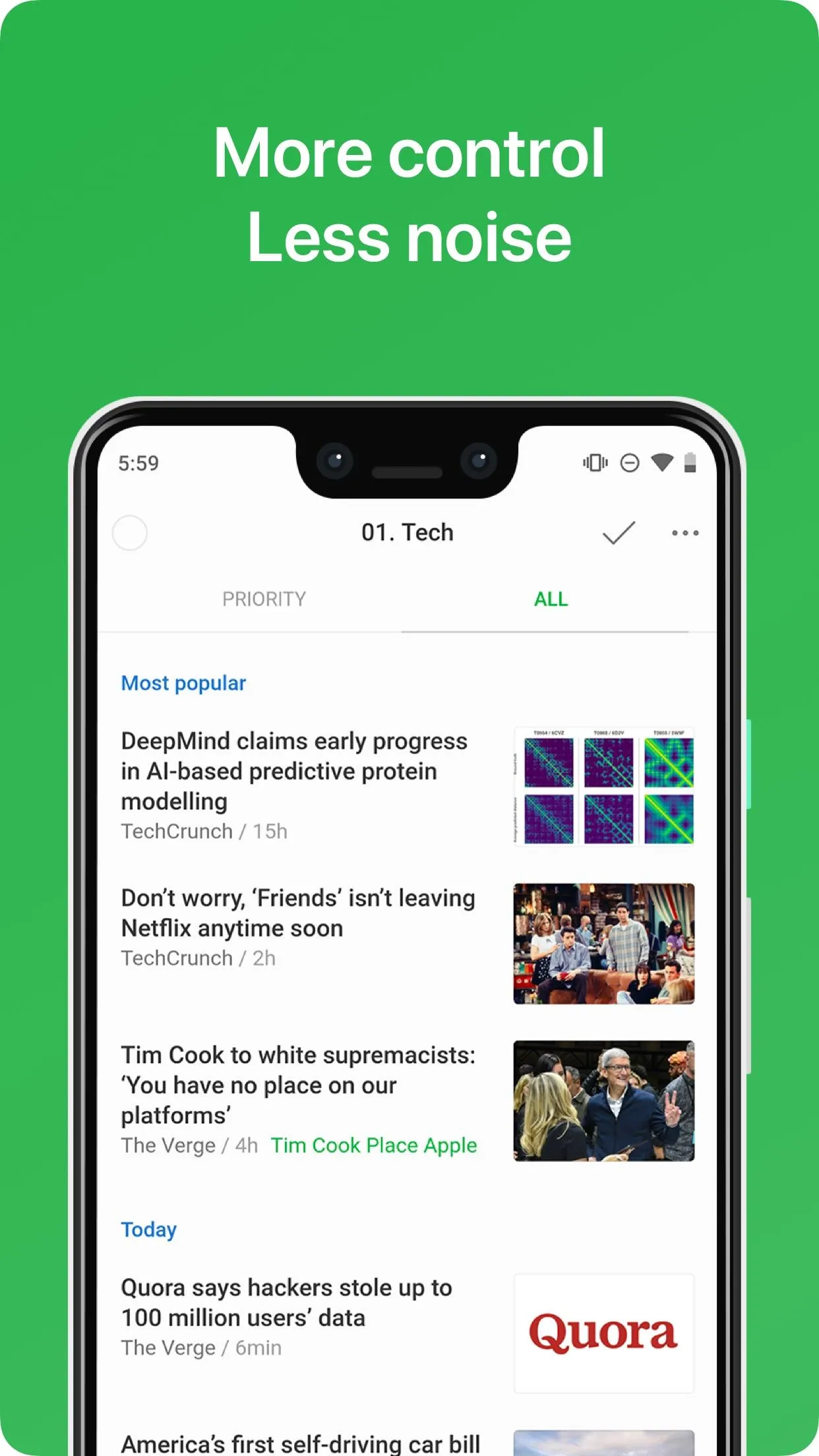 Feedly - Smarter News Reader | Indus Appstore | Screenshot