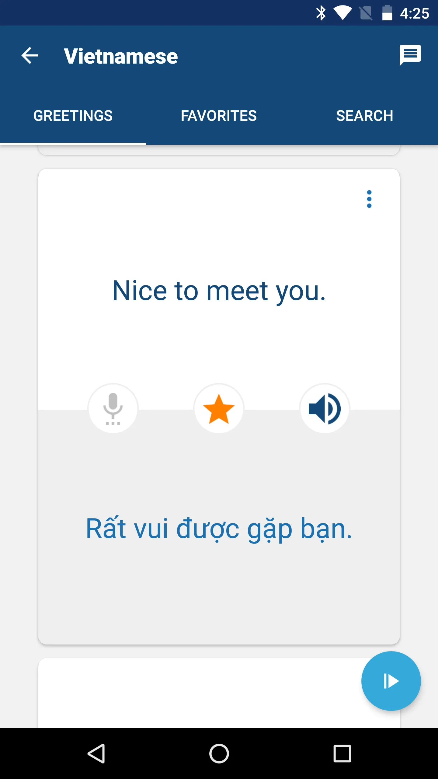 Learn Vietnamese Phrases | Indus Appstore | Screenshot