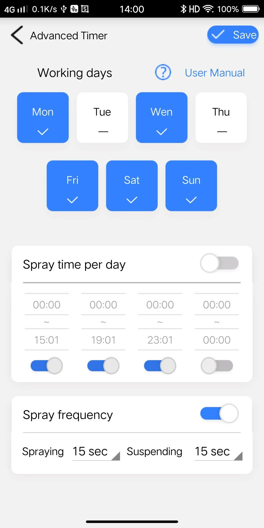 HP Misting System(Fog Machine) | Indus Appstore | Screenshot