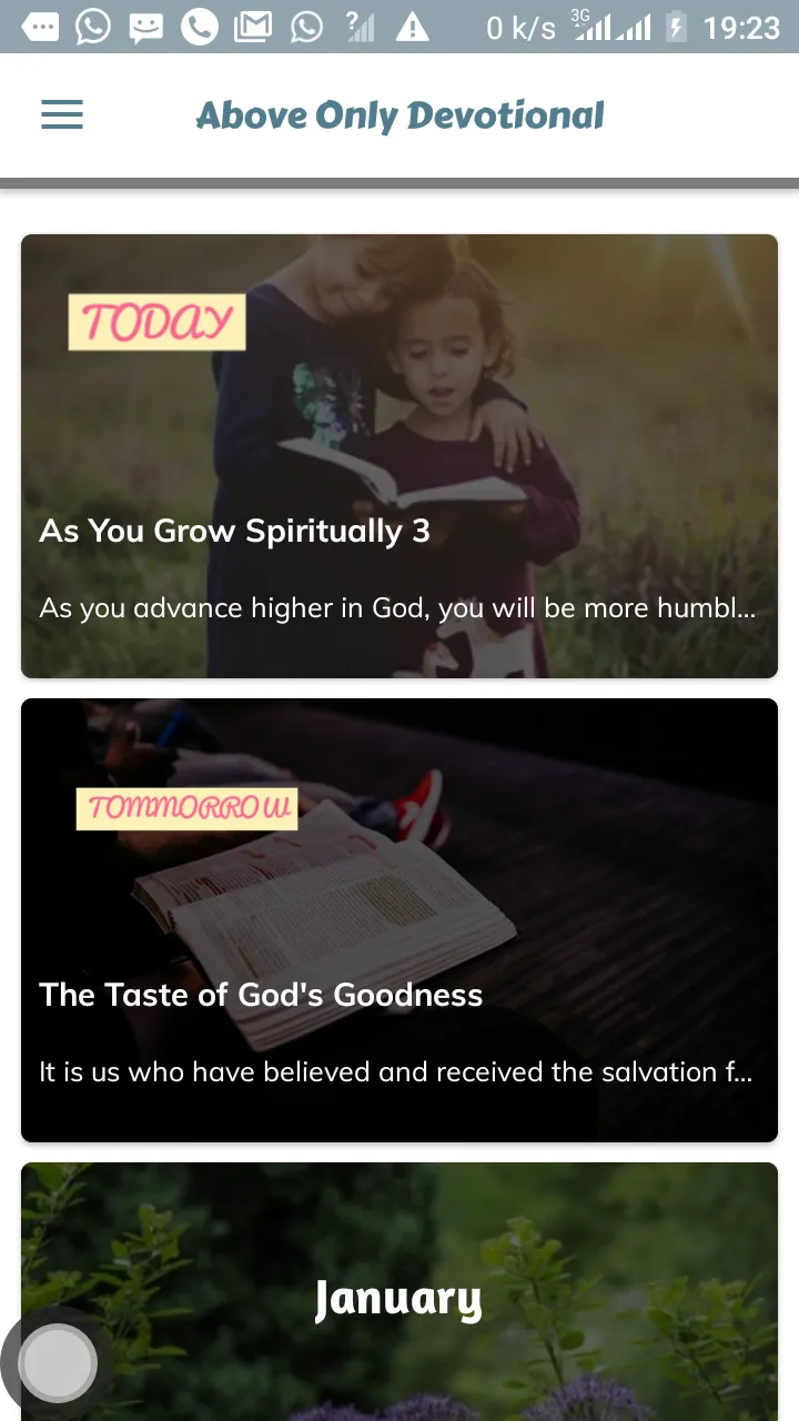 Above Only Devotional - Offlin | Indus Appstore | Screenshot