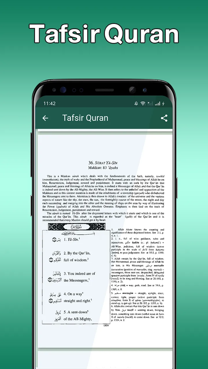 quran tafsir word by word | Indus Appstore | Screenshot