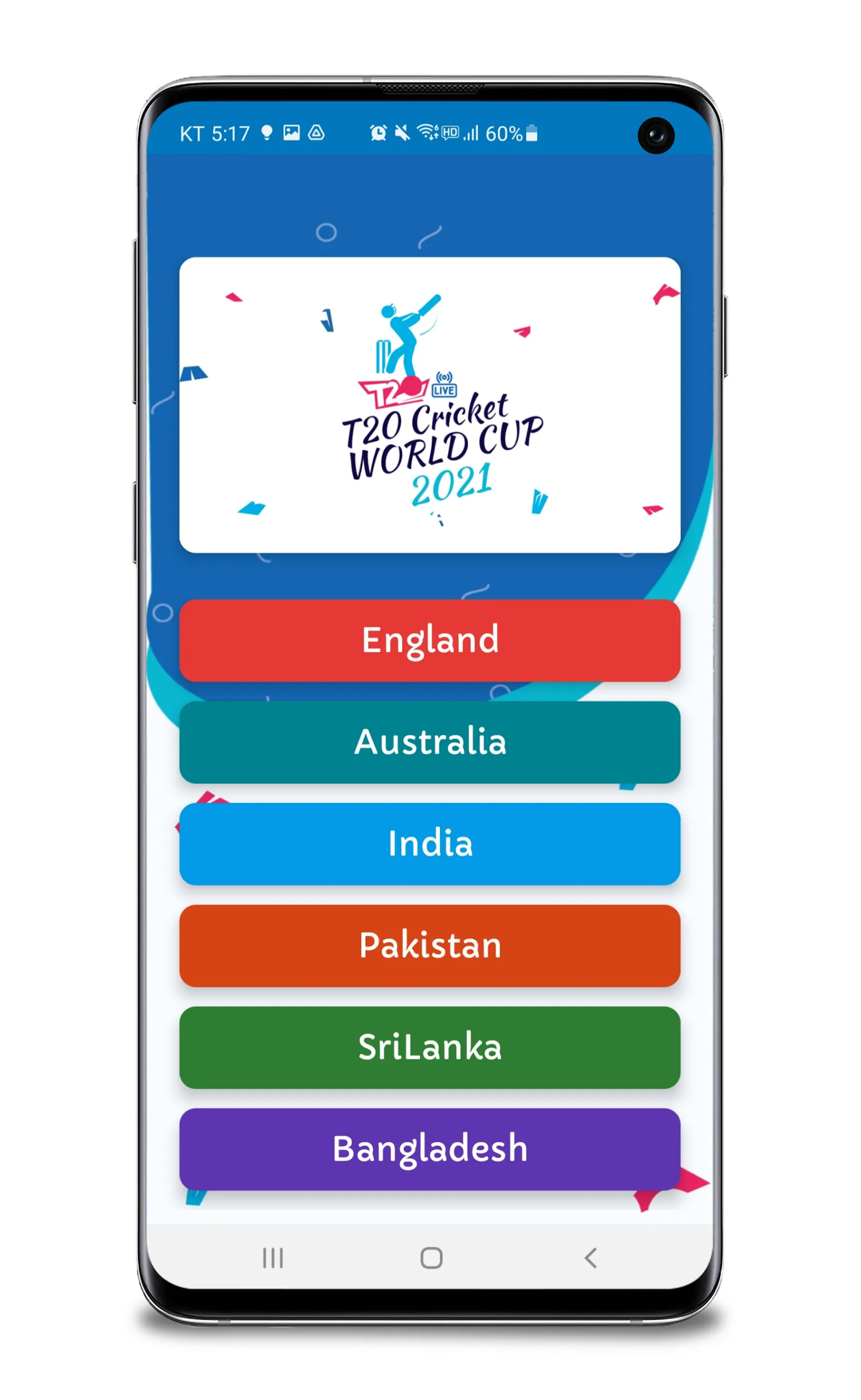 T20 Cricket WC Live HD | Indus Appstore | Screenshot