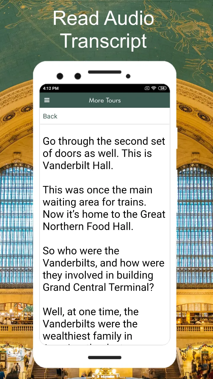 Grand Central Audio Tour Guide | Indus Appstore | Screenshot