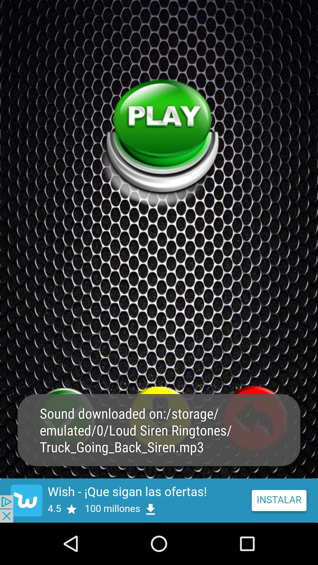 Loud Siren Ringtones Remix | Indus Appstore | Screenshot