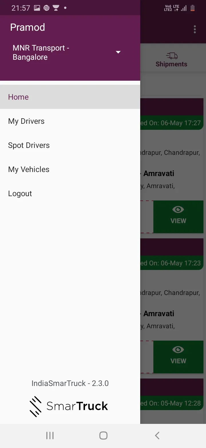 SmartCarrier | Indus Appstore | Screenshot