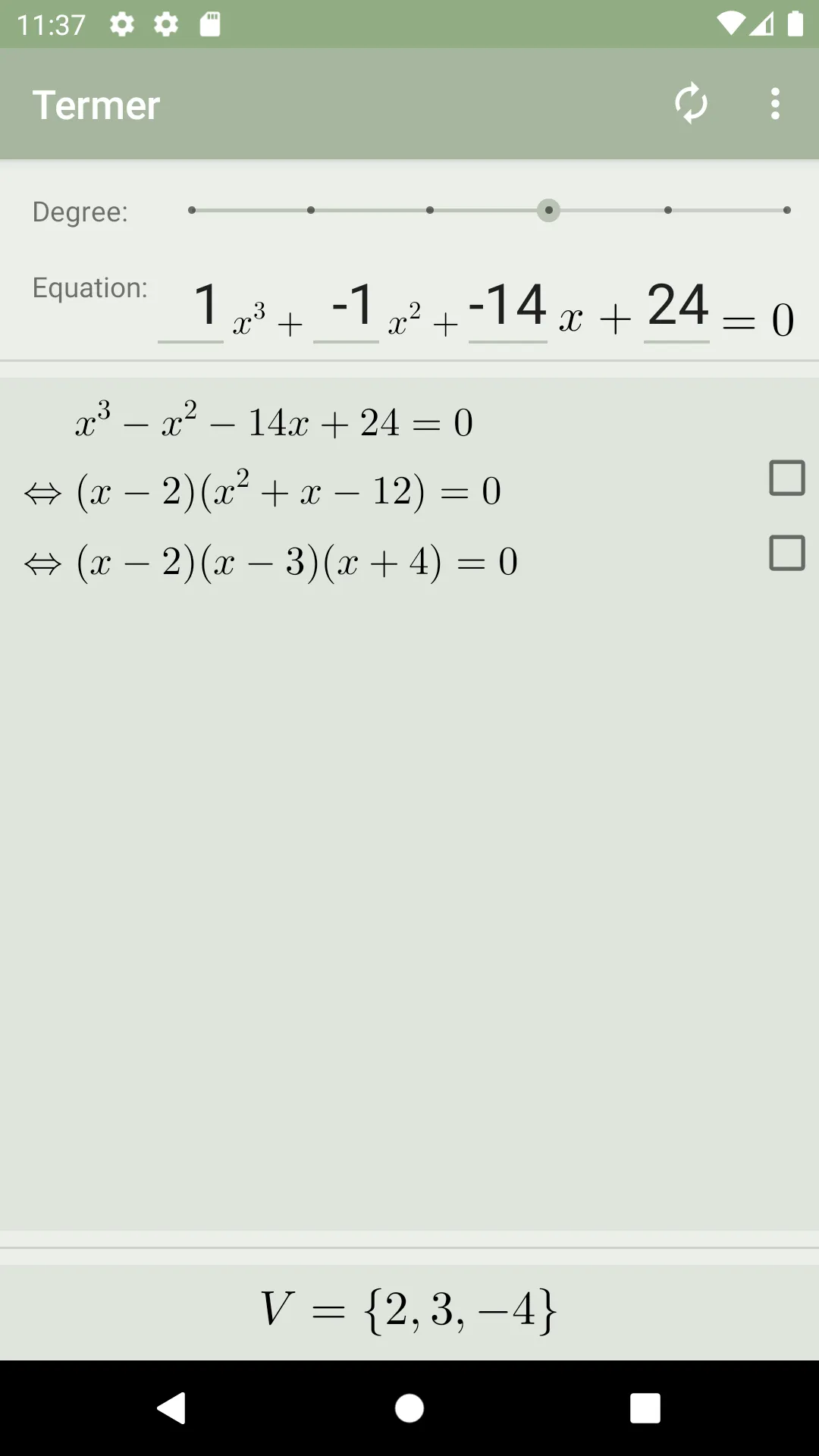 Termer Mathematics | Indus Appstore | Screenshot