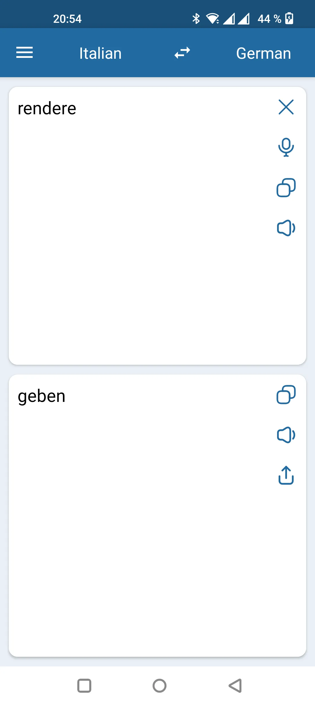 German Italian Translator | Indus Appstore | Screenshot