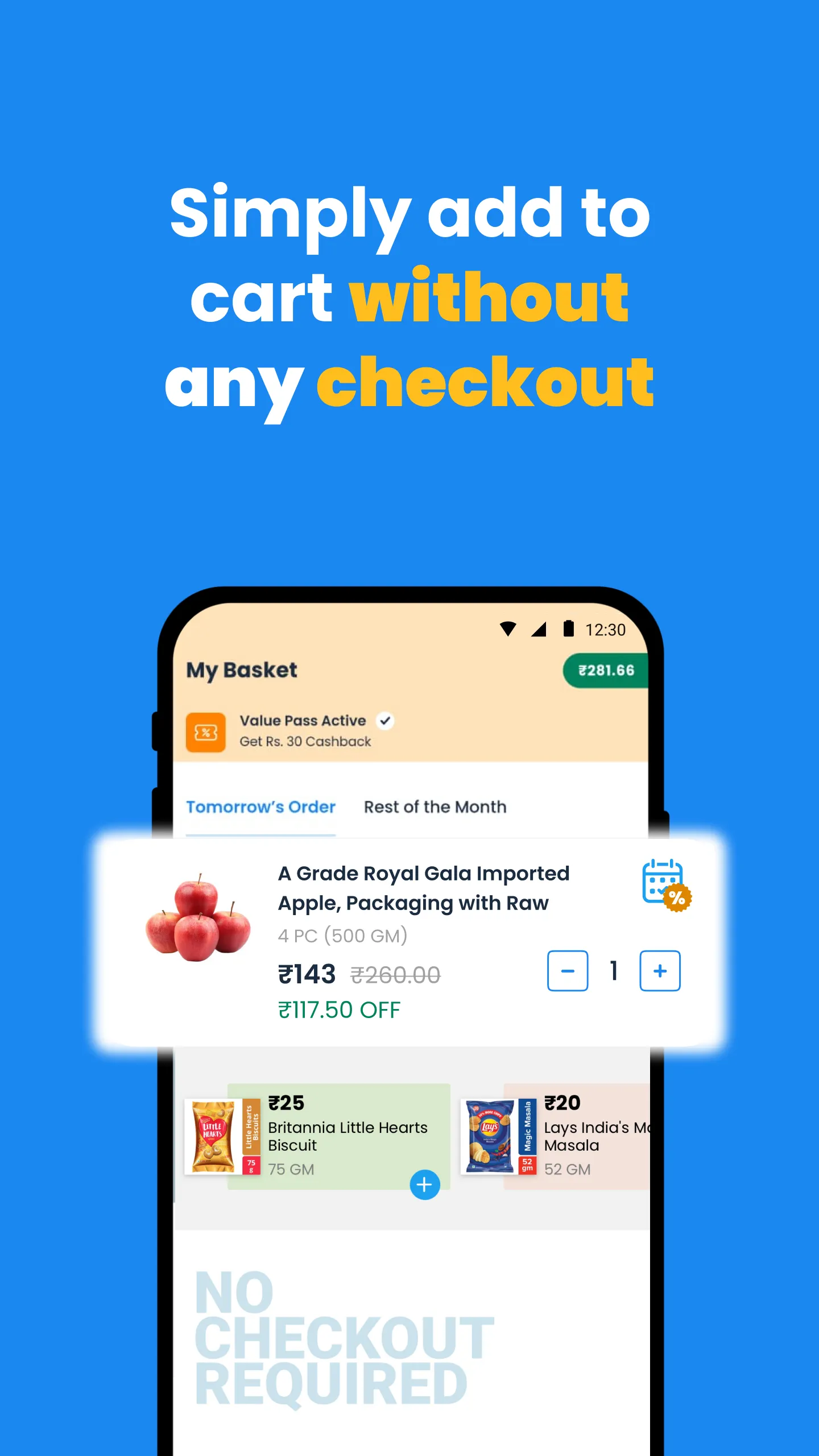 Milkbasket: Grocery Delivery | Indus Appstore | Screenshot
